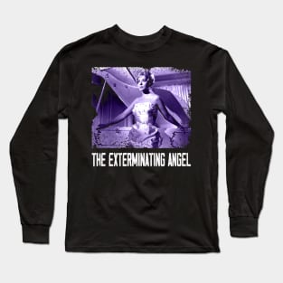 The Unexplained Phenomenon Vintage-Style The Exterminating Tee Revival Long Sleeve T-Shirt